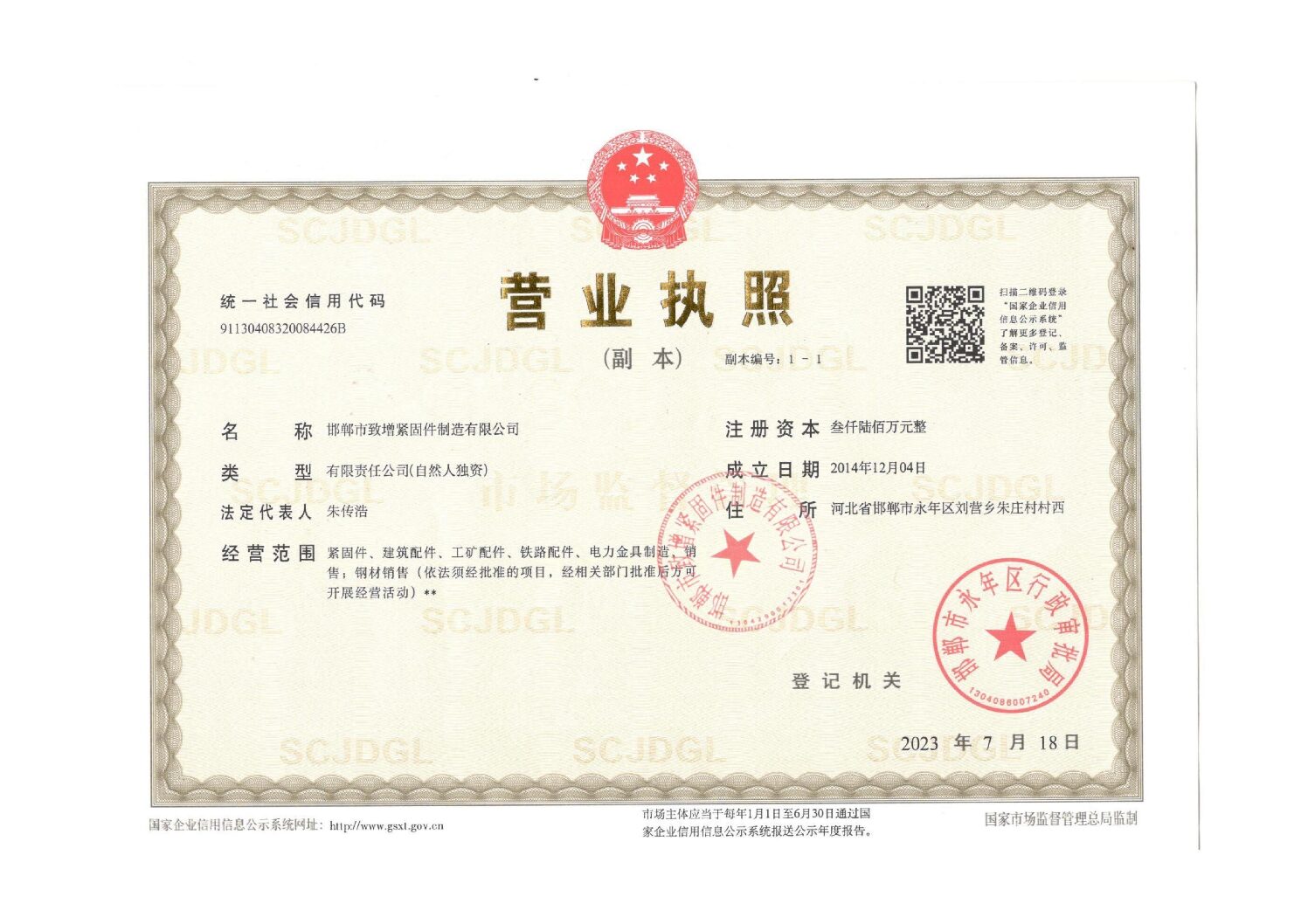 Business License
